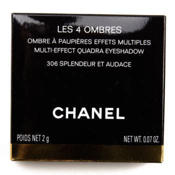 chanel splendeur et audace